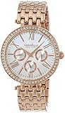 Caravelle New York Women's 44N101 Analog Rose Gold Dress Watch