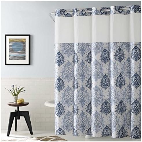 Amazon Com Hookless Ikat Shower Curtain 54 X 80 In Estate