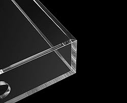 Clear Sturdy Acrylic Serving Tray with