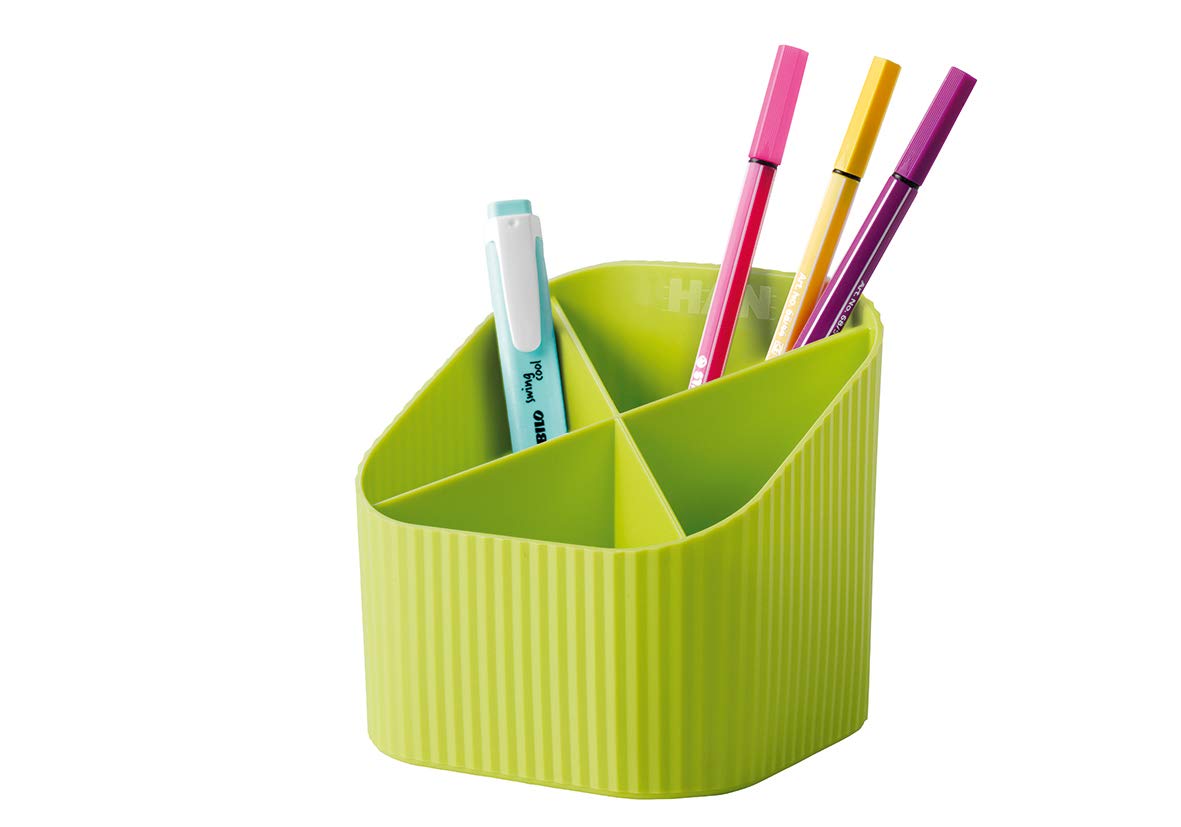 HAN Re-X-Loop say yes to 100% Recycled, Modern, Young Design for All Desk Utensils, Lemon