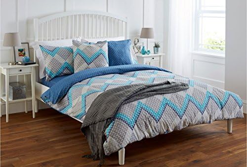 Complete Bedding Set Duvet Cover With Fitted Sheet + Pillowcases Polycotton (Double, Mankind) by Spreme