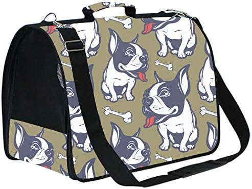 XIAOTT Pet Carrier Airline Approved Soft Sided for Cats and Dogs Portable Cozy Travel Pet Bag, Rainbow Cosmos Car Seat Safe Carrier