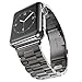 Arteck 38mm Stainless Steel Strap Wrist Metal Apple Watch Band Replacement w/Metal Clasp for iWatch Apple Watch All Models 38mm (Space Gray)