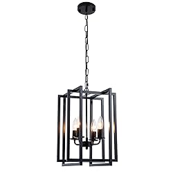 Farmhouse Lantern Chandelier Light Fixture