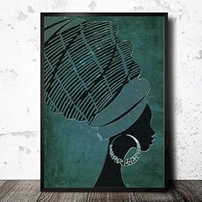 Framed Canvas Wall Art for Living Room, Bedroom Exotic Silhouette III Canvas Prints for Home Decoration Ready to Hang - 16x24 inches