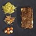 IQ BAR Brain Food Bar, Matcha Chai Hazelnut, 7g Fiber, 6g Protein, 4g Net Carbs, Keto, Paleo, Vegan, Gluten Free, Low Carb, 1.6oz Bar, 12 Count