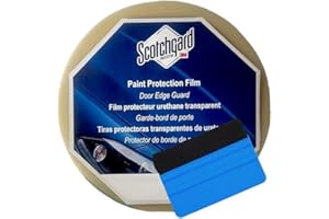 UPROMAX 3M-Roll Door Edge Protector PRE-Cut Guard Scratch 3M-PPF Paint Protection Film Clear Invisible Universal Car Truck (0.4 Inches x 33YD)