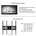 Ollieroo Full Motion Articulating TV Wall Mount for Most 32-55 Inch TV up to VESA 400x400mm and 99 LBS