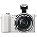Sony Alpha a5000 Mirrorless Digital Camera with 16-50mm OSS Lens (White) - International Version