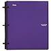 Five Star Flex Hybrid NoteBinder, 1 Inch Binder with Tabs, Notebook and 3 Ring Binder All-in-One, Purple (72514)
