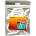 AndreuÂ® Shower Curtain Rings - Kamhairaiog 12-Pack Bathroom Curtain Hook Curtain Poles Shower Rod Hook Hanger White Color Plastic Ring Bath Drape Loop Clasp Drapery Home (White)