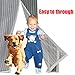 Magnetic Screen Door with Heavy Duty Mesh & Full Frame Stickers,Aopet Hands Free Mesh Curtain,Magic Breeze Door Net, Keep Bugs Out Fly Screen 35