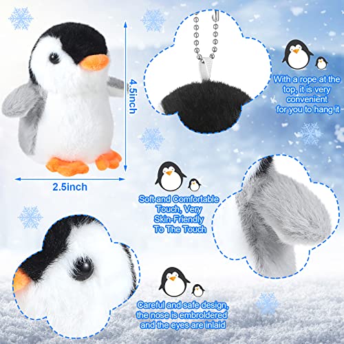 7 Pcs Penguin Plush Toys Set Penguin Stuffed Animal Zoo Penguin Toys