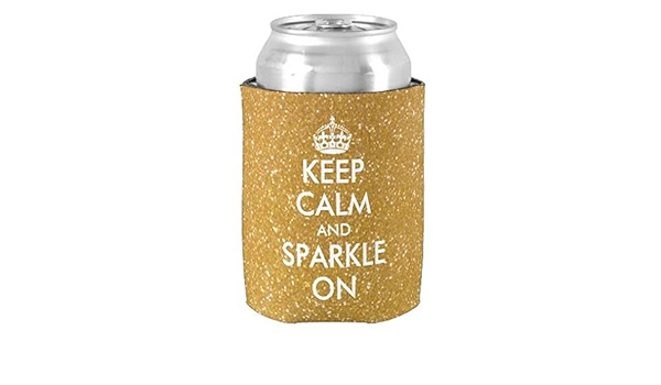 gold koozie