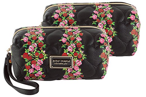 Betsey Johnson Floral Stripe Boxed Wristlet - Multi 2 Pack