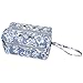 Luxja Small Yarn Storage Bag, Portable Knitting Bag for Yarn Skeins, Crochet Hooks, Knitting Needles (up to 8 Inches) and Other Small Accessories (Small, Flowers)