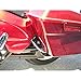Baggerwerx 491050 Chrome Saddlebag Support Bracket Short for 1993-2013 Harley Davidson Touring Model