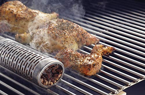 A-MAZE-N 12" Pellet Tube Smoker Prefilled With 100% Wood Pitmasters Choice BBQ Pellets