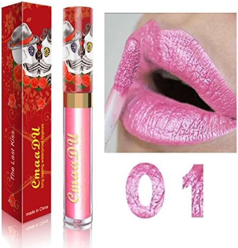 Webla 2017 Hot Sexy Liquid Lipstick Long Lasting Waterproof Lipstick Matte Shine Lipgloss (01)