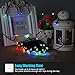 Solar String Lights, Litom 100 LED Multi-color Decorative Lights Outdoor Lights with 8 Modes, Waterproof Ambiance Lighting for Patio, Lawn, Home, Wedding, Christmas Party, Thanksgiving, Black Friday