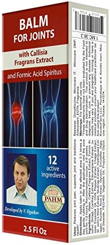Balm for Joints with Callisia Fragrans 75ml/2.5 Fl Oz