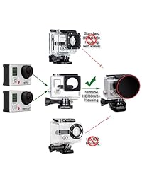 Fotodiox Pro WonderPana Go Kit de adaptador de filtro gotough adaptador de filtro para GoPro Hero3 +