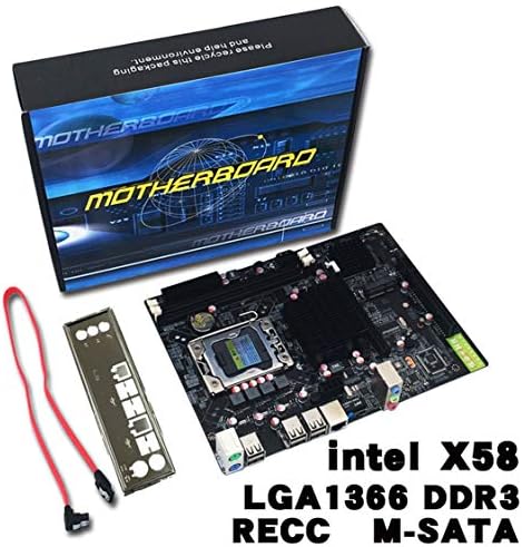 Professional Desktop Computer Mainboard X58 Board LGA 1366 Pin ECC All Solid Motherboard Support L/E5520 X5650