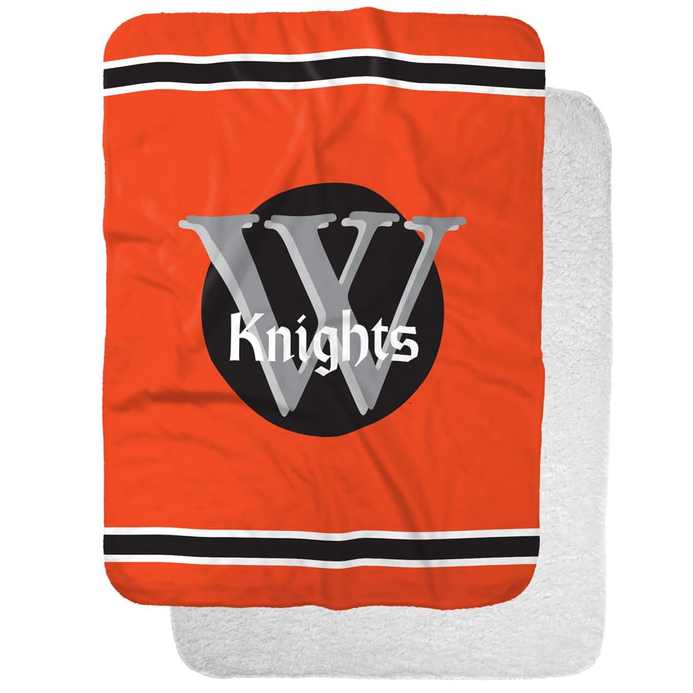 Williams College Ephs Primary Logo Stripes Sherpa