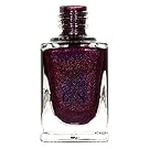ILNP Black Orchid - Deep Burgundy / Plum Vampy Holographic Nail Polish