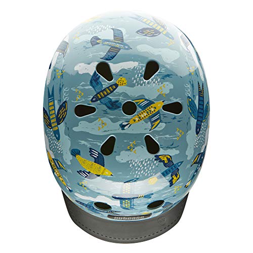 Nutcase - Patterned Street Bike Helmet for Adults, Feathered Friends, Medium - Thumbnail 4