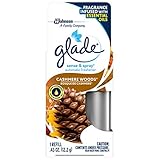 Glade Sense & Spray Cashmere Woods Refill, Fits in Holder Equipped With Motion Sensor for Automatic Freshness, Brown, 0.43 oz