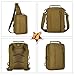 Protector Plus Tactical Military Sling Chest Pack Bag Molle Daypack Laptop Backpack Casual Shoulder Bag Crossbody Duty Gear For Hunting Camping Trekking