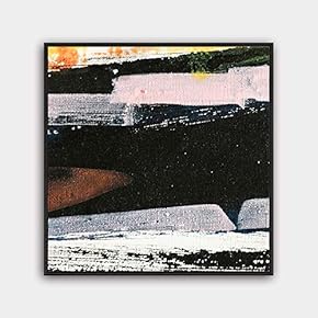 Framed Canvas Wall Art Abstract Canvas Prints Home Artwork Decoration for Living Room,Bedroom - 16x16 inches