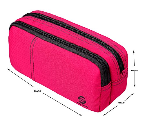 image for Style-Carry Large Pencil Case Office Supplies - Durable Student Office