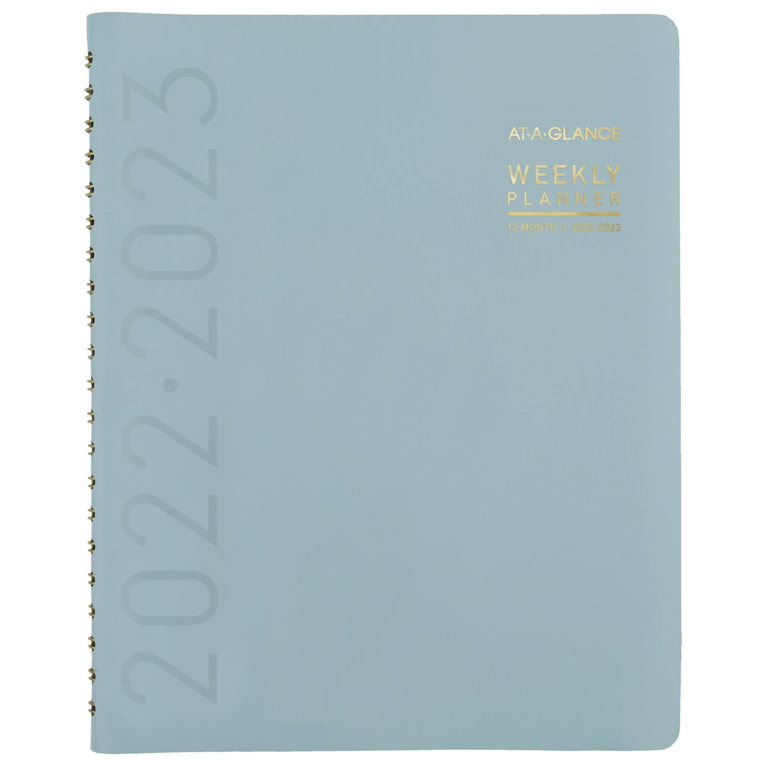 AT-A-GLANCE 2022-2023 Planner, Weekly & Monthly Academic, 8-1/4" x 11", Large, Contempo, Seaglass (70957X46)