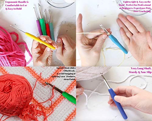 2 BEST+CROCHET+HOOKS+YARN+NEEDLES