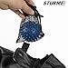 Massage Ball Spiky Foot Massager Back Muscle Foam Roller Body Deep Tissue Trigger Point Therapeutic Massaging Exercise Roller Yoga Balls Physical Therapy Equipment Includes Free Ebook and Holder Bag