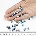 BEADNOVA Satin Pearls Beads for Crafts Tiny Loose Imitation Glass Pearls for Jewelry Making (6mm, 500pcs, Multi Color)