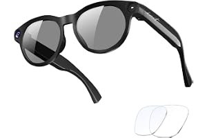 iONCT AI Smart Glasses with Camera, 8MP HD Bluetooth Camera Glasses,1080P Video Recording,Real Time Translation Sunglasses,AI Assistant,Object Recognition,Open-Ear Music for Travel, Meetings Vlog5.0 out of 5 stars 27$109.99
