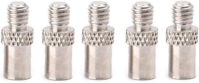 ruiruiNIE 5pcs 1.8g Dart Weight Add Accentuator Tool Copper 2BA Thread Dart Accessories - Silver