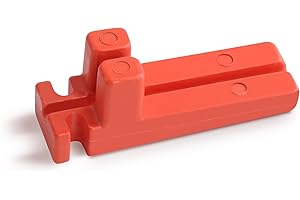 HASWARE Mason Line Block for Construction - 6 Pack Braided Twine Plastic String Blocks for Gardening or Masonry Tools - Ideal for Establishing Precise Corners and Lines