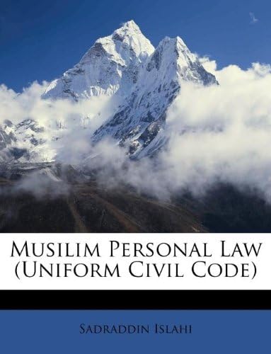 Musilim Personal Law (Uniform Civil Code)