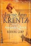 Front cover for the book Burning Lamp by Amanda Quick