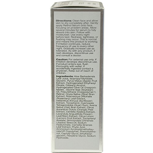 Progenix Professional Skin Care Retinol Serum. Anti-Wrinkle Face serum targets deep wrinkles and dark spots. 1oz