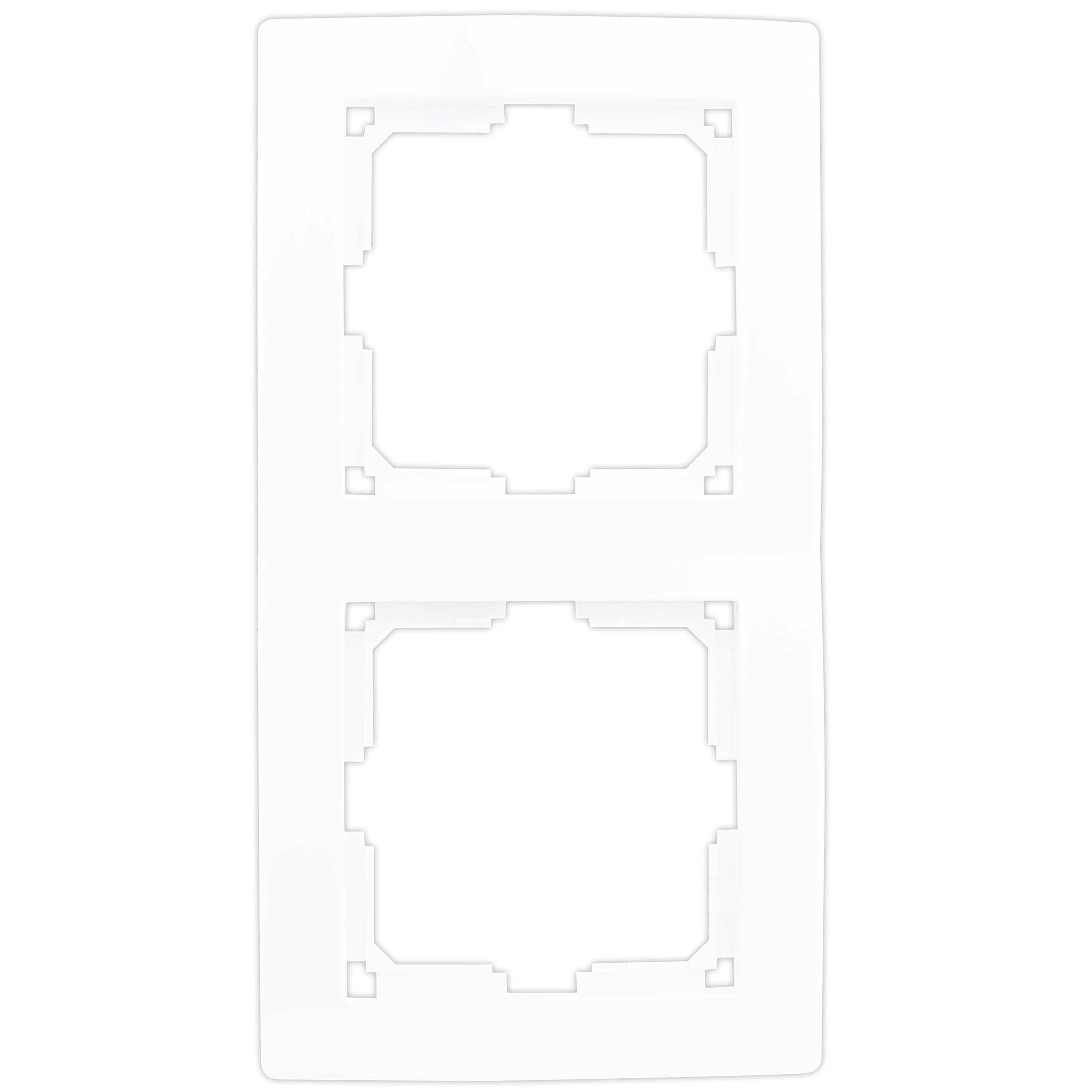 REV Studio, 2-Way Frame Socket, Frame Light Switch, etc., White