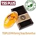 TSSPLUS Whitening Soap Osmanthus Flower Petals Herbal Essential Handmade Bath Face Body Washing Whitening Moisturizing Freckle Remover Aromatherapy Soap