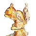 Waltz&F Cute squirrel Trinket Box Hinged Hand-painted Figurine Collectible Ring Holder