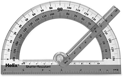 Helix Swing Arm Protractor - HLX60009 supplier_officesupply