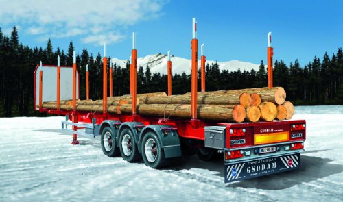 Italeri 553868 1/24 Timber Trailer