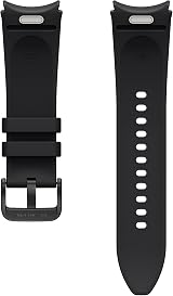 Samsung Galaxy Official Hybrid Eco-Leather Watch Band S/M Black view 2